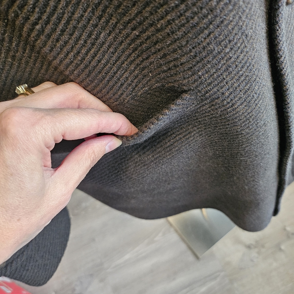 πΎ VINTAGE Tessuto Italiano BIELLA Wool Sport Coat Men's 44R US XL *Callout - Picture 4 of 16